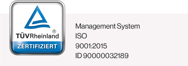 TÜV Siegel ISO 9001
