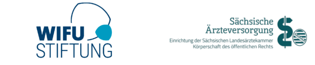 Kundelogos WIFU Stiftung & Sächsische Ärzteversorgung